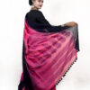 pink handloom cotton jamdani back