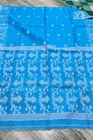 Tute colour slab khadi saree with bp